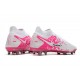 Bota Nike Phantom GT Elite Dynamic Fit DF FG Blanco Rosa