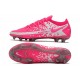 Bota de Futbol Nike Phantom GT Elite FG Rosa Blanco