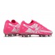Bota de Futbol Nike Phantom GT Elite FG Rosa Blanco
