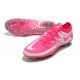Bota de Futbol Nike Phantom GT Elite FG Rosa Blanco