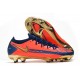 Bota de Futbol Nike Phantom GT Elite FG Naranja Azul Oro