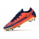 Bota de Futbol Nike Phantom GT Elite FG Naranja Azul Oro