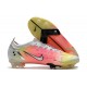 Zapatillas Nike Mercurial Vapor XIV Elite FG Blanco Negro Metálico Plateado