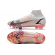 Zapatos Nike Mercurial Superfly 8 Elite FG Blanco Negro Carmesí