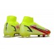 Zapatos Nike Mercurial Superfly 8 Elite FG Volt Carmesí Negro