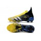 adidas PREDATOR FREAK + FG Amarillo Fluor Plateado Metálico Negro