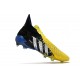 adidas PREDATOR FREAK + FG Amarillo Fluor Plateado Metálico Negro