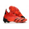Botas de fútbol adidas PREDATOR FREAK + FG Rojo Negro Rojo Solar