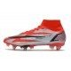 Nike Mercurial Superfly VIII Elite SG PRO Anti Clog Chile Rojo Negro Blanco Naranja