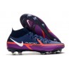 Nike Phantom Generative Texture II Elite DF FG Azul Marino Blanco Morado