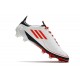 ADIDAS F50 GHOSTED ADIZERO HT FG Blanco Rojo Negro
