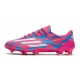 ADIDAS F50 GHOSTED ADIZERO HT FG Rosa Azul Blanco