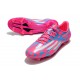 ADIDAS F50 GHOSTED ADIZERO HT FG Rosa Azul Blanco