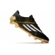ADIDAS F50 GHOSTED ADIZERO HT FG Negro Oro Blanco