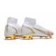 Zapatos Nike Mercurial Superfly 8 Elite FG Blanco Rosa Oro