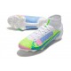 Zapatos Nike Mercurial Superfly 8 Elite FG Blanco Azul