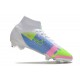 Zapatos Nike Mercurial Superfly 8 Elite FG Blanco Azul
