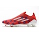 Zapatos Adidas X Speedflow + FG Rojo Blanco Azul