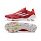 Zapatos Adidas X Speedflow + FG Rojo Blanco Azul