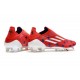 Zapatos Adidas X Speedflow + FG Rojo Blanco Azul
