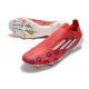 Zapatos Adidas X Speedflow + FG Rojo Blanco Azul