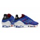 Tacos de Futbol Adidas X Speedflow.1 FG Azul Blanco Vivid Red