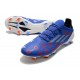 Tacos de Futbol Adidas X Speedflow.1 FG Azul Blanco Vivid Red