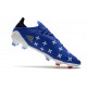 Tacos de Futbol Adidas X Speedflow.1 FG Azul Blanco Vivid Red