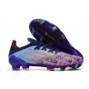 Tacos de Futbol Adidas X Speedflow.1 FG Azul Rosa Amarillo