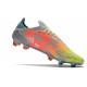Tacos de Futbol Adidas X Speedflow.1 FG Onix Transparente Blanco Amarillo