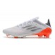 Tacos de Futbol Adidas X Speedflow.1 FG Blanco Hierro Metálico Rojo Solar