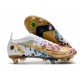 Bota Nike Mercurial Vapor 14 Elite SG Blanco Rojo Oro