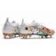 Bota Nike Mercurial Vapor 14 Elite SG Blanco Rojo Oro