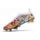 Bota Nike Mercurial Vapor 14 Elite SG Blanco Rojo Oro