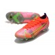 Bota Nike Mercurial Vapor 14 Elite SG Carmesi Plateado Metalizado