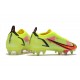 Bota Nike Mercurial Vapor 14 Elite SG Volt Carmesí Negro