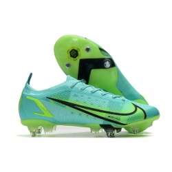 Bota Nike Mercurial Vapor 14 Elite SG Turquesa Lima