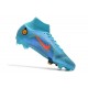 Nike Mercurial Superfly VIII Elite FG Azul Láser Naranja Marina