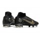 Nike Mercurial Superfly VIII Elite FG Negro Dorado Metalizado Plateado Metalizado