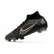 Nike Mercurial Superfly VIII Elite FG Negro Dorado Metalizado Plateado Metalizado