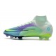 Nike Mercurial Superfly VIII Elite FG Dream Speed Barely Verde Volt Morado Eléctrico