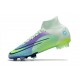 Nike Mercurial Superfly VIII Elite FG Dream Speed Barely Verde Volt Morado Eléctrico