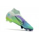 Nike Mercurial Superfly VIII Elite FG Dream Speed Barely Verde Volt Morado Eléctrico