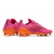 Tacos de Futbol Adidas X Speedflow.1 FG Rosa Naranja
