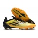 Tacos de Futbol Adidas X Speedflow.1 FG Solar Dorado Negro Amarillo Fuor