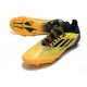 Tacos de Futbol Adidas X Speedflow.1 FG Solar Dorado Negro Amarillo Fuor