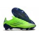 Tacos de Futbol Adidas X Speedflow.1 FG Verde Violeta