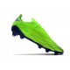 Tacos de Futbol Adidas X Speedflow.1 FG Verde Violeta