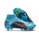 Nike Mercurial Superfly VIII Elite SG PRO Azul Láser Naranja Marina