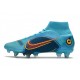 Nike Mercurial Superfly VIII Elite SG PRO Azul Láser Naranja Marina